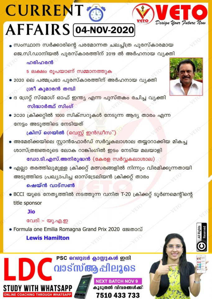 Current Affairs
